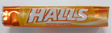HALLS - med a citron 