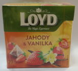 Čaj Loyd - jahoda a vanilka