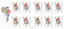 Poštovní známka B