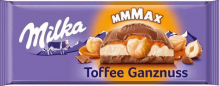 Milka maxi - karamel a oříšky